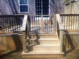 I would strongly recommend you hire a licensed and insured pressure treated deck contractor to perform the installation for you. Pressure Treated Deck With Privacy Wall In Lancaster Pa Stump S Decks