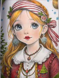Max Benner Little Gothic Princess. Castle arts and colourista pencils and  boldmere pastels.