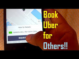 How To Book A Cab For Others Using Your Uber Account Youtube