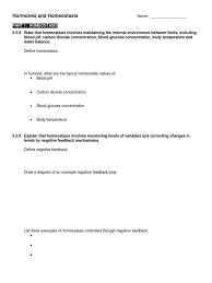 Maybe you would like to learn more about one of these? 19 Hormones And Homeostasis Notes Homeostasis Hormone