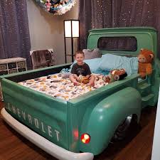 Desk Office Desk Truck Bed Mancave Decor Garage Furniture Etsy In 2020 Garage Furniture Car Themed Bedrooms Kids Bedroom Decor