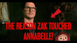 Are those pictures of the same doll? Zak Bagans Talks About Haunted Annabelle Doll Encounter Klas