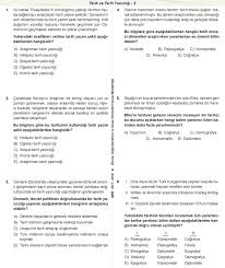 9 Sinif Tarih Kazanim Testleri Ve Cevaplari 2018 Tarih Tarihci Sinif