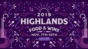 Highlands Food Wine Festival Confirms Initial 2019 Lineup