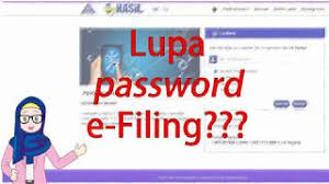 Rujuk cara daftar pertama kali kat sini: Terlupa Kata Laluan E Filing Youtube