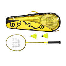 Find everything you need for the game, from badminton racquets that maximize reach and response to shuttlecocks designed for speed and flight. Badminton Set Wilson Minions Badminton Set 2 St Sportartikel Sportega