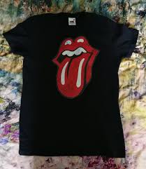 Maybe you would like to learn more about one of these? Rolling Stones Zunge Rockchick Bandshirt Girlie Klassiker Glitzer Designershirt Glam T Shirt Kleiderkorb De