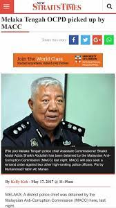 Ibu pejabat polis daerah melaka tengah 75561 melaka tengah melaka. Buletin Ketua Polis Daerah Melaka Tengah Dicekup Sprm