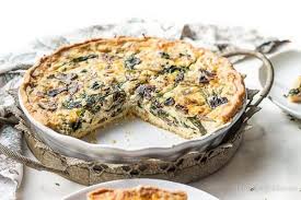 Spinach And Mushroom Quiche Vegetable Quiche Low Carb Maven