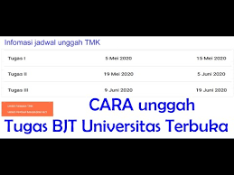 Tugas 2 bahasa inggris ut. Tip Cara Unggah Tugas Tmk Universitas Terbuka Youtube