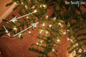How To Put Lights On A Christmas Tree Two Twenty One