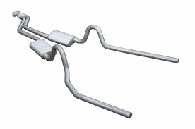 Cat Back Exhaust System 78 88 Gm G Body Split Rear Dual Exit 2 5 In Intermediate And Tail Pipe Hardware Incl Muffler And Tip Not Incl Natural 409 Stainless Steel Pypes Exhaust Webber Offroad