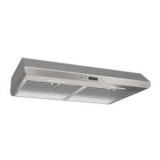 Broan Hotte De Cuisiniere Sous Armoires 30 Po 400 Pi3 Min En Acier Inoxydable Home Depot Canada