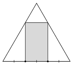 What Fraction Is The Shaded Area Of The Equilateral Triangle Teaching Geometry Geometry Problems Math Fractions