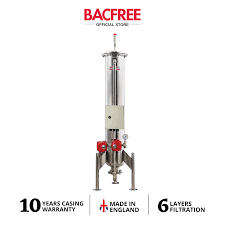 Bacfree watero ro smart water filter. Bacfree Er19sm Auto Backwash Stainless Steel 304 Matte Finishing Outdoor Water Filters With 6 Layers Multimedia