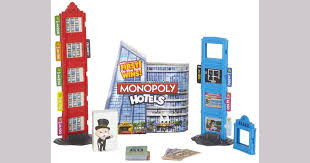 Juego de mesa de bienes raíces. Monopoly Hotels Board Game Boardgamegeek