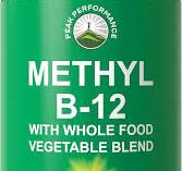 Methyl B12 Vitamin + Whole Food Blend of 25 Vegetables and Fruits for Max  Absorption. Vegan Vitamin B12 Methylcobalamin - Methyl B-12 Supplement for  ...