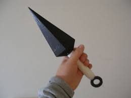 Kunai Full Sized Anime Style By Cyancdesign Anime Style Kunai Style