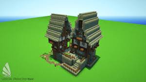 Todays minecraft house features a nice waterfall and water wheel and lots of tricks and tips on. Medieval Water House Minecraft Map