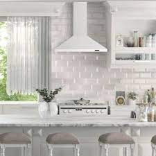 Ge slide in stove, broan elite chimney hood; Range Hoods