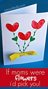 Home activities for kids mother's day card ideas for kids. Fingerprint Flower Mother S Day Card Crafty Morning