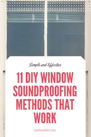 Soundproofing Window Kits Best Soundproof Windows Soundproof Window Plug Soundproof Windows Cost Soundpro Sound Proofing Sound Proof Curtains Soundproofing Diy