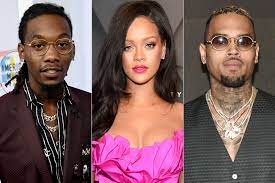 He has an older sister, lytrell bundy, who works in a bank. Offset Alludes To Rihanna Fight Amid Feud With Chris Brown People Com