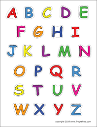 Download the perfect alphabet pictures. Alphabet Upper Case Letters Free Printable Templates Coloring Pages Firstpalette Com