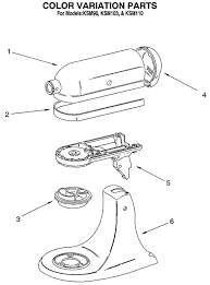 Keep your kitchenaid running smoother, longer with our selection of kitchenaid stand mixer repair parts. Kitchenaid Ksm90 Mixer Partswarehouse