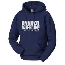50% cotton, 50% polyester preshrunk fleece * weight: The Office Dunder Mifflin Hooded Sweatshirt Sweatshirts Hooded Sweatshirts The Office Merch