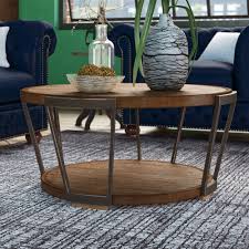 A glass coffee table on wheels is always vibrant and actual. Casters Round Coffee Tables You Ll Love In 2021 Wayfair