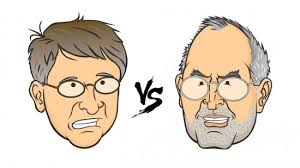 STEVE JOBS VS BILL GATES