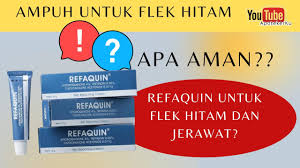 Refaquin memiliki beberapa zat aktif utama yaitu hidroquinon 4%, tretinoin 0,05%, dan fluocinolone acetonide 0,01%. Krim Refaquin Ampuh Atasi Flek Hitam Jerawat Dan Komedo Dosis Dan Efek Samping Refaquin Youtube