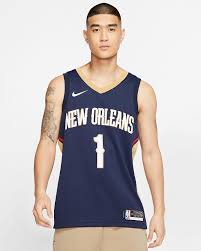 Zion williamson was born on july 6, 2000, in salisbury, north carolina, to lateef williamson and sharonda sampson. Zion Williamson Pelicans Icon Edition Men S Nike Nba Swingman Jersey Nike Com