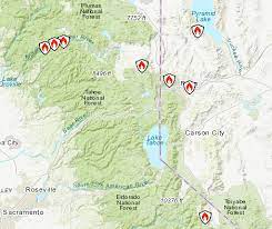 People ordered to evacuate the city of south lake tahoe and the southern portion of the lake ahead of the raging caldor fire were stuck in gridlocked traffic monday. Wildfires Burning Around Tahoe Basin Causing Hazy Conditions Tahoedailytribune Com