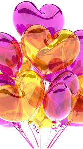 See more ideas about yellow, yellow heart, i love heart. Hd Purple Yellow Heart Balloons Android Wallpaper Free Download
