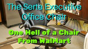 Serta Executive Office Chair Review Youtube