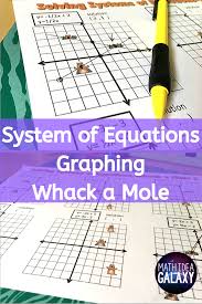 Since they both represent the same line you will have infinitely many. Systems Of Equations Graphing Activity Systems Of Equations Graphing Activities Graphing