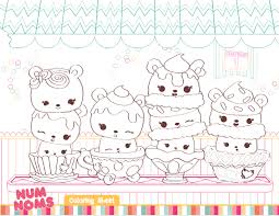 Num noms coloring pages pdf. Free Num Noms Coloring Pages Activities For Kids Kiddycharts