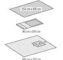 HALYARD Sterile ENT Drape Pack III - 6 pcs