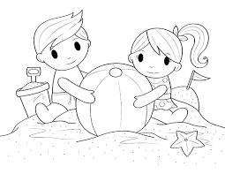 Summer is right around the bend so these free summer printables are perfect for any pool party you may be having. Free Printable Beach Ball Coloring Page Download It At Https Museprintables Com Download Coloring Pag Cute Easy Drawings Coloring Pages Beach Coloring Pages