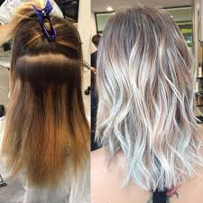 Color Correction To Blended Platinum We Love His Before And After Alennmj Used Olaplex Every Step Of The Way To Ke Color Correction Hair Hair Balayage Hair