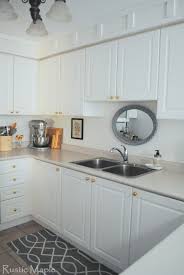 White Kitchen With Shiplap And Soffits Google Search Kitchen Design Small Above Kitchen Cabinets Country Kitchen Decor