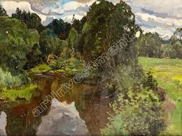 Forest dwellers рылов аркадий александрович • 1910. Lakeview Rylov Arkadij Aleksandrovich