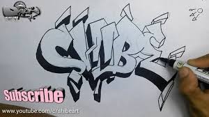 Dari arsitektur penulisan, keindahan warna, dan keelokan huruf membuat indah dan istimewa ketika dipandang. Cara Menulis Grafiti Di Kertas Tulisan Grafiti Nama By Shibe Art