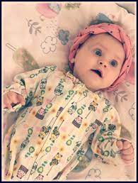 kiz bebek bandana mavi goz tulum baby baby face face