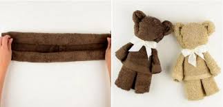 Prolongez la détente du bain. Comment Realiser Un Ourson En 1 Minute Chrono A Partir D Une Serviette De Toilette