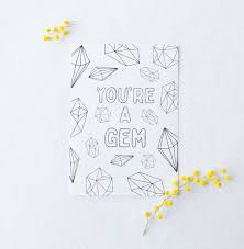 Congratulate your loved ones with colorful printable birthday cards ,wish them love, good health and happiness through these lovely cards Printable Birthday Card Free Colouring Page Clementine Creative