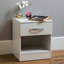 Super sleek and contemporary, our stunning range of high gloss bedside table cabinets will make a style statement in your bedroom. White Bedside Tables Cabinets With High Gloss For Sale Ebay