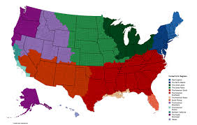 The correct regions of the United States of America : rMapPorn